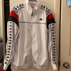 Kappa tracksuit Jacket White Sz XL